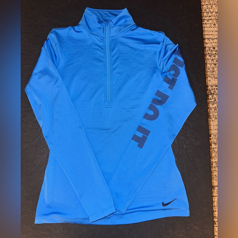 Nike Pro long sleeve quarter zip top